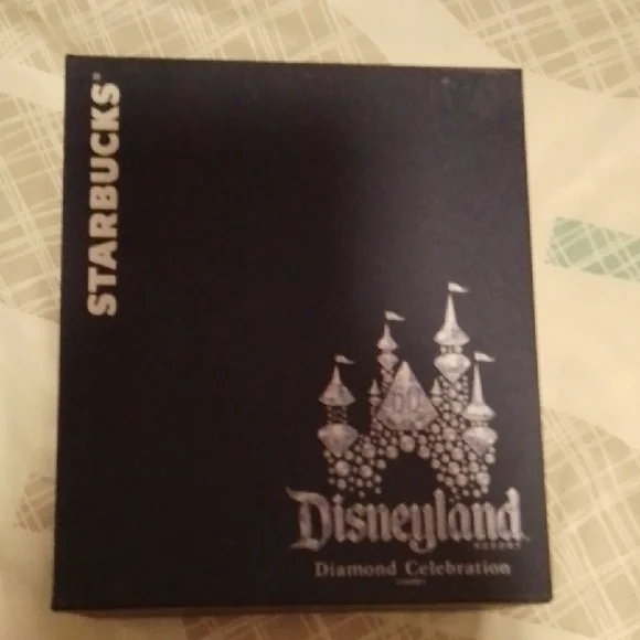 Starbucks Disneyland Diamond Celebration Mug - White and Blue - Picture 6 of 6